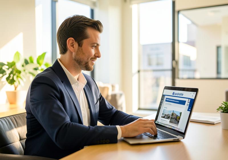 Relocating professional reviewing apartment options
